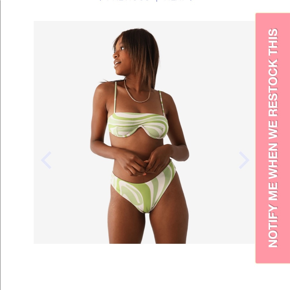 Aurelle NWT size small sold out bikini